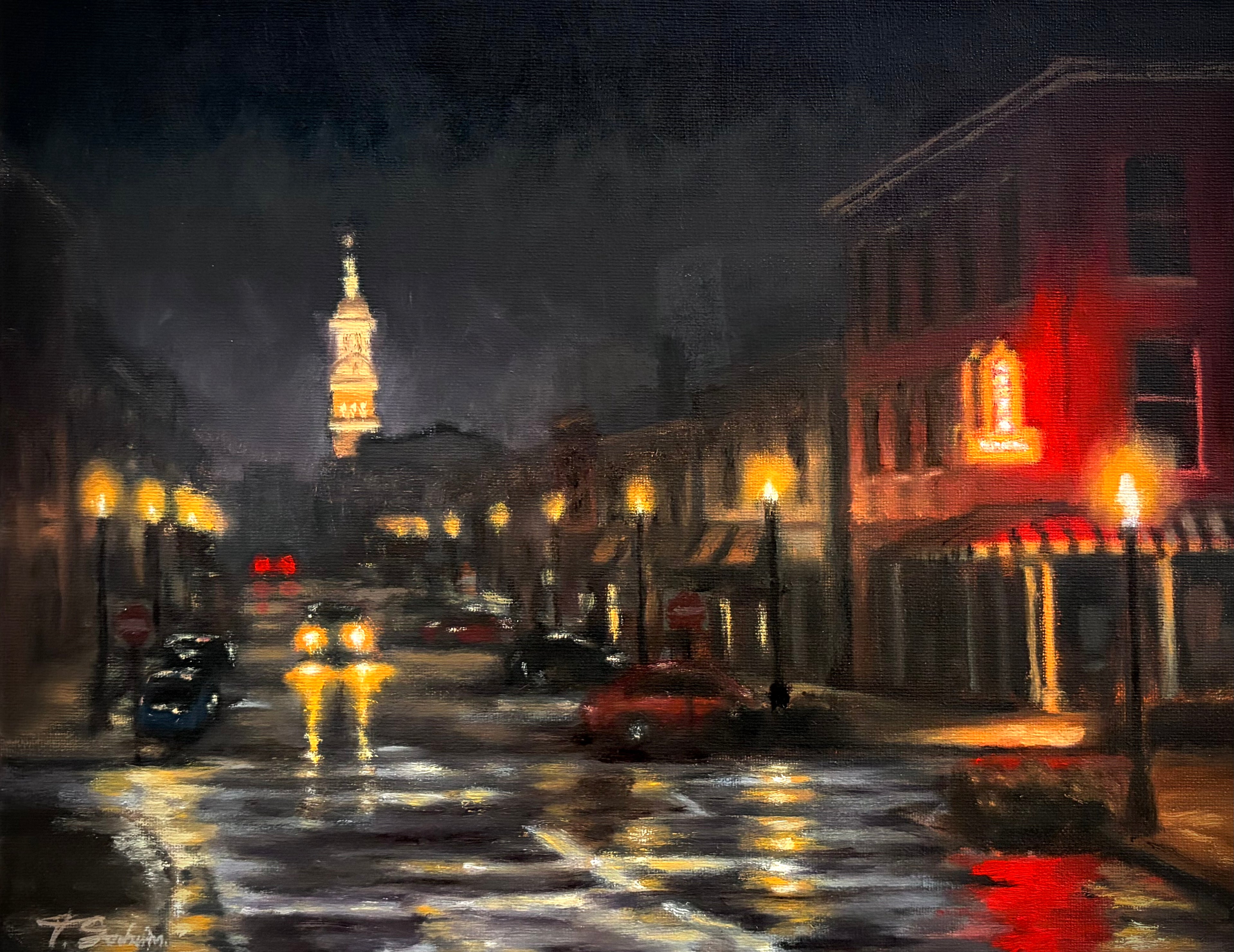 Night in Lawrenceburg
